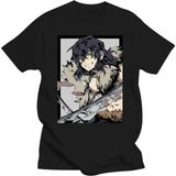 Iblis Avcısı Demon Slayer Unisex Tişört MOD79 - Siyah