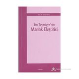 İBN TEYMIYYE'NIN MANTIK ELEŞTIRISI - NAZIM HASIRCI