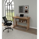 İboda Home Collection Optiwork Raflı Geniş Çalışma Masası 100X56 cm - Atlantik Çam - 100x56x75 cm