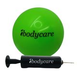 ibodycare Pilates 4" (10 cm) AeroPilates, Yoga, Fitness, Güç, Pilates Reformer veya Mat Pilates için Aksesuar Mini Top (Pompalı Yeşil)