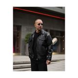 İBOSS MODA Yeni Sezon Erkek Oversize Deri Ceket