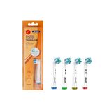 ibrush Clean Maximizer Oral B Şarjlı Diş Fırçası Uyumlu Yedek Başlığı 4 Adet Yumuşak Başlık (BAKIRSIZ)