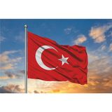 Ibsalpin Bayrak Ibsalpin Alpaka Türk Bayrağı 70 x 105 cm Birinci Kalite Renkli Kırtasiye Ürünü