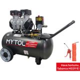 İbtaş Mytol - 50 Litre 1.5 Hp Hybrid Yağsız Kompresör - Sessiz Çalışma - Yüksek Hızlı Dolum (MYS0501)