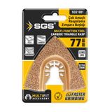 İbtaş SGS1881 - Multi Tools Çok Amaçlı Raspalama Zımparalama Aparatı Karbür Uç 77mm