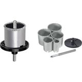 İbtaş SGS2175 -Elmas Panç Set Tungsten Karbür 6 Parça - Fayans - Beton - Tuğla Delici - Sarı