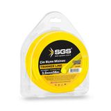 İbtaş SGS4309 Çim Tırpan Ot Biçme Misinası Altıgen Sarı 3mm - 56 Metre