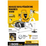 İBTAŞ Sgs5280 - 207 Bar Profesyonel Elektrikli Boya Püskürtme Makinesi 1010 Watt (havasız Boya Püskürtme)