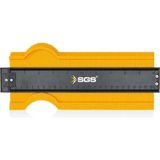 İbtaş SGS980 - Magix Şablon Cetveli 25X10CM - Sarı