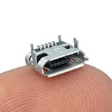 Ic-266A-1 Micro Usb Konnektör Mikro Usb Soket 4 Şase 5 Pin