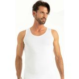 Iç Giyim Bambu Kumaş Erkek Atlet 3'lü Paket - Beyaz - 2XL