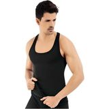 Iç Giyim Kota (6 Adet) Erkek Geniş Askılı Atlet - Siyah - 2XL