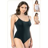 Iç Giyim Kota Ip Askılı Çıtçıtlı Badi (3 Adet) - 2XL