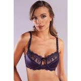 İç Giysim Golshan Giselle Half Padded Bra, Mor Renk Toparlayıcı Konforlu ve Şık Sütyen