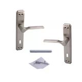 İç Oda Kapı Kolu Aynalı Sağa Sola Uygun Saten Renk Dış Ahşap Pvc Metal Çelik Kapısı Tutamağı 1 Takım