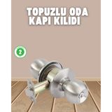 Iç ve Dış Mekan Uyumlu Giriş Tipi Topuzlu Kilit