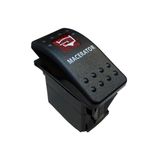 IC134M-S7 3P Ledli On-Off Macerator Marin Switch