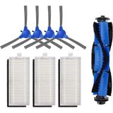 İcanpares Anker Uyumlu Eufy Robovac 11S 30C 25C 35C 8’li Filtre Fırça Robot Süpürge Yedek Seti