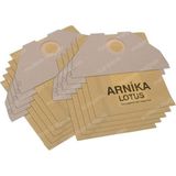 İcanpares Arnica Uyumlu 10 Adet Lotus Turbo Süpürge Kağıt Toz Torbası