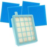 İcanpares Philips Uyumlu Fc 8475 8632 9323 Powerpro Compact Active Elektrikli Süpürge Hepa ve Sünger Filtre Seti