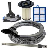 İcanpares Philips Uyumlu Fc 9222 9225 9236 Marathon Süpürge Triactive Emici Boru Filtre Set Telli Hortum Seti