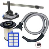 İcanpares Philips Uyumlu Fc 9222 9225 9236 Marathon Süpürge Triactive Emici Pimli Boru Filtre Set Hortum Seti