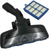 İcanpares Philips Uyumlu FC8957 FC8955 XB9185 FC9932 FC9934 Performer - Marathon Ultimate Triactive Advance Emici Başlık ve Hepa Filtre Seti