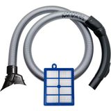 İcanpares Philips Uyumlu FC9210, FC9205, FC9202, FC9219, FC9206, FC9212, FC9214 Marathon Süpürge Hortumu ve Filtresi - 1 Adet