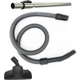 İcanpares Taski Uyumlu Baby Bora Dorsalino Vento 15 8 Süpürge Teleskopik Boru Emici Telli Hortum Seti