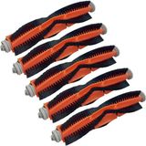 İcanpares Xiaomi Uyumlu Mijia Mop 1c 2c 1t Mi 2pro+ Dreame F9 Robot Süpürge Ana Rulo Fırça 5 Adet