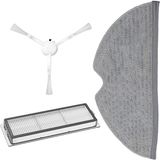 İcanpares Xiaomi Uyumlu Mijia Mop 1C 2C 1T Mi 2PRO+ Dreame F9 Robot Süpürge Hepa Filtre Yan Fırça Mop Bezi