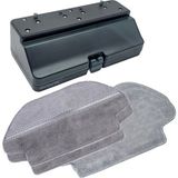 İcanpares Xiaomi Uyumlu Mijia STYJ02YM Viomi V2 Pro V3 Robot Süpürge Su Tankı Islak ve Kuru Paspas 2 Adet