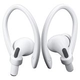 ICARERSPACE AirPods Pro 2, AirPods Pro, AirPods 3, 2 ve 1 için 2 Çift AirPods Kulak Kancası, AirPods 1, 2, 3, Pro ve Pro 2 için Yükseltilmiş Kaymaz Spor Klips Kancaları - Beyaz
