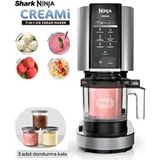 Ice Cream Maker - Dondurma Makinesi, Milkshake, Gelato, Bpa Içermez, Sorbe, Parçacıklı Karışım - Gri