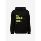 Ice Play Erkek Kapüşonlu Sweatshirt, Siyah, M Beden