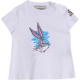 Iceberg Baskılı Beyaz Kısa Kollu Kız Bebek T-Shirt - 12 Ay