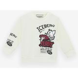 Iceberg Bg Store Erkek Bebek Kırık Beyaz Sweatshirt - 12 Yaş