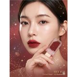 Iceberg HEY.YUE Velvet Lip Mud No:02 Rosewood Kadifemsi Mat Likit Ruj - Uzun Süre Kalıcı, Yoğun Pigmentli Dudak Ruju