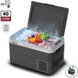 Iceco MCD40D 12/24VOLT 40 Litre Kompresörlü Outdoor Oto Buzdolabı - 40 lt - Siyah