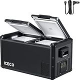 Iceco Vl75prod 12-24 V 75 Lt Çift Bölmeli Kompresörlü Araç Buzdolabı