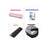 ICECOPY PEMBE 125MİC 4 PARÇA CİLTLEME SETİ LAMİNASYON MAKİNESİ-LAMİNASYONFİLMİ 125MİC-GİYOTİN-KÖŞE KESME