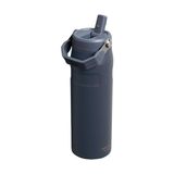 Iceflow Aerolight Flip Straw 2.0 Pipetli Su Şişesi, Lacivert (Twilight), 1.06 Litre - Option-1 - 0 - Siyah