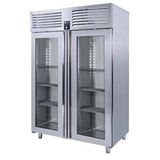 Iceinox Dik Tip Snack Derin Dondurucu 2 Cam Kapılı Gri