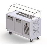 Iceinox Hazırlık Buzdolabı 650 Lt Gri