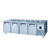 Iceinox Servis Buzdolabı 650 Lt 4 Kapılı Gri