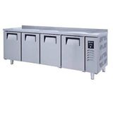 Iceinox Tezgah Tip Gn Buzdolabı 4 Kapılı Kısa Model Gri