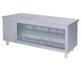 Iceinox Tezgah Tip Gn Buzdolabı Önü Camlı 2 Kapılı 330 Lt Gri
