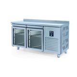 Iceinox Tezgah Tip Snack Buzdolabi 2 Cam Kapili