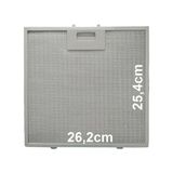 Icf Davlumbaz Yağ Filtresi / Aspiratör Metal Tel Filtre 26,2X25,4 (Orijinal / Gri Çerçeve / Adetli)