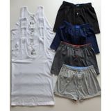 İçGiyimSanatı Erkek 4 Atlet 4 Boxer 8'li Paket KARIŞIK 2XL giyimsanati-8272